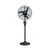 RR Industrial Pedestial Fan, RRAC-PD650E, 220W, 25 Inch, Black