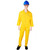 Ameriza Safety Coverall, Chief C, 100% Twill Cotton, S, Yellow