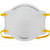 Makrite Disposable Respirator Mask, 9500-N95, Comfort Series, Polypropylene, M/L, White, 20 Pcs/Pack