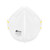 Makrite Disposable Particulate Respirator, 302P2W, 300 Comfort Series, Polypropylene, FFP2, M/L, White, 20 Pcs/Pack