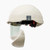 BSD Helmet With Integrated Face Shield, ErgoSIntec Power, Polycarbonate, 28.0 Cal/SQ.CM, Class 3, Universal, White