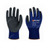 Scudo Fleximax Nitrile Foam Coated Gloves, SC-4025, L, Blue/Grey