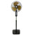 Khind Pedestal Stand Fan With Remote Control, SF169, 16 Inch, 3 Blades, Black