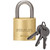 Stanley Keyed Padlock, S742-028, Solid Brass, 20MM