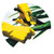 Rubberex Multipurpose Gloves, RF 1, Natural Rubber, XL, Yellow