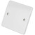 Mk Electrical Blank Plate K3827WHI, Logic Plus, Thermoset Plastic, 1 Gang, White