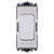 Mk Single Pole Grid Switch, K4892WHI, Logic Plus, Thermoset Plastic, IP4X, 1 Gang, 2 Way, 20A, White