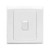 Mk Single Pole Electrical Switch, E8871, Essential, Polycarbonate, 1 Gang, 2 Way, 13A, White