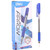Deli Ball Point Pen With Low Viscosity Ink, EQ01630, 1.0MM, Blue, 12 Pcs/Pack