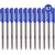 Deli Ball Point Pen With Low Viscosity Ink, EQ00930, 0.7MM, Blue, 12 Pcs/Pack