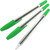 Uni-Ball Fine Ball Point Pen, SAS-GN, 0.7MM Tip, Green, 12 Pcs/Pack