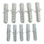 Robustline Wall Plug, Nylon, 8MM, Grey, 100 Pcs/Pack