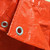 Robustline Heavy Duty Tarpaulin Sheet, Plastic, 40 Feet Length x 40 Feet Width, Orange