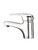 Milano Single Lever Basin Mixer With Pop Up Waste Set, Queen, Brass, Chrome Finish