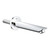 Grohe Wall Mounted Bath Spout, 13255001, Baucosmopolitan, Metal, 171MM Length, Starlight Chrome Finish