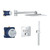 Grohe Wall Mounted Perfect Shower Set, 34712000, Smartcontrol, Metal, Starlight Chrome Finish, 5 Pcs/Set