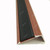 GI Ckae Stair Nosing, Aluminum, 3.9MM Thk, 50MM Width x 3 Mtrs Length, Brown