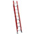 Werner Dual Section Extension Ladder, D6216-2, Fiberglass, D-Rung, 8+8 Steps, 136 Kg Weight Capacity