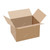 6 Space Document Storage Box, Cardboard, Brown