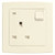 ABB Single Pole Switched Socket With Neon LED, AC229-82, Concept BS, 1 Gang, 250V, 13A, Ivory White