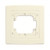 Abb Adapter Plate For Busch-Jaeger, AC503-82, Concept BS, Thermoplastic, IP20, 1 Gang, Ivory White