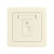 Abb Telephone Socket Outlet, AC321-82, Concept BS, Thermoplastic, 1 Gang, RJ11, Ivory White
