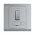 Abb Switched Fused Connection Unit With Flex Outlet and Neon, BL507-G, lnora, 250V, 13A, Classic Grey