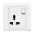 Abb Single Pole Universal Switch Socket, BL294, Inora, 1 Gang, 13A, White