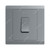 Abb DP Switch With Neon, BL111S-G, Inora, 1 Gang, 1 Way, 20AX, Classic Grey