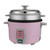 Khind Rice Cooker, RC910T, Teflon Coated Aluminium, 365W, 1 Ltr, Light Pink