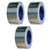 Reinforced Aluminum Foil Tape, 2 Inch Width x 15 Yards Length, Silver, 24 Rolls/Carton