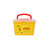 3W Sharp Container, 3W-120, Plastic, 5 Ltrs, Yellow/Red