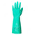 Ansell Nitrile Coated Gloves, 37-695, AlphaTec Solvex, 380MM Length, Size10, Green