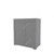 Nilkamal Freedom Mini Small Freestanding Storage Cabinet, 2 Shelves, Plastic, Deep Blue/Grey
