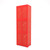 Nilkamal Freedom Mini Large Freestanding Storage Cabinet, 5 Shelves, Plastic, Bright Red/Yellow