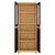 Nilkamal Freedom Big 2 Freestanding Storage Cabinet, 5 Shelves, Plastic, Weathered Brown/Biscuit