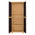 Nilkamal Freedom Big 1 Freestanding Storage Cabinet, 4 Shelves, Plastic, Weathered Brown/Biscuit