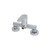 Bold Adour Wall Mounted Shower Mixer, Chrome Plated Brass, Silver