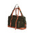 Mounthood Duffel Bag, Canvas/Faux Leather, 46 Ltrs, Polaris Green
