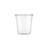 Hotpack Disposable Cup With Dome Lid, HSMCG12PETDC, PET, 12 Oz, Crystal Clear, 25 Pcs/Pack