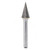Cone Pencil Grinder Bit, Stainless Steel, 12MM Head Dia, Silver