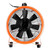 HYLH Blower Fan With Duct, 2295 CFM, 12 Inch Dia, Orange and Black