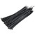 Nylon Cable Tie, 2.5MM Width x 160MM Length, Black, 100 Pcs/Pack
