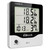 Elitech Indoor/Outdoor Digital Hygrometer Thermometer With Clock And Min/Max Value, BT-3, LCD, AAA, 1.5VDC
