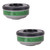 Honeywell Ammonia and Methylamine Respirator Cartridge, N75004L, North, Green, 2 Pcs/Pack