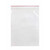 Ziplock Bag, Plastic, 10 Inch Width x 14 Inch Length, 100 Micron, Clear, 100 Pcs/Pack