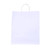 Square Bottom Paper Bag With Handles, 40CM Height x 30CM Width x 15CM Depth, White, 200 Pcs/Pack