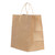Square Bottom Paper Bag With Handles, 28CM Height x 28CM Width x 15CM Depth, Brown, 200 Pcs/Pack