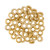 Eyelet Ring, Metal,  8MM Hole Dia x 14MM Outer Dia, Gold, 100 Pcs/Pack