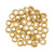 Eyelet Ring, Metal, 14MM Hole Dia x 26MM Outer Dia, Gold, 100 Pcs/Pack